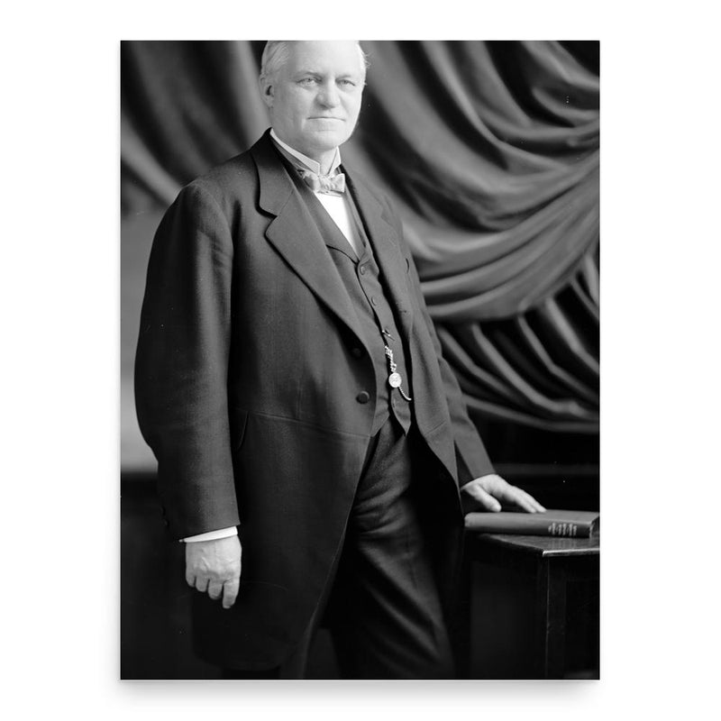 Frank Nye poster print, in size 18x24 inches.