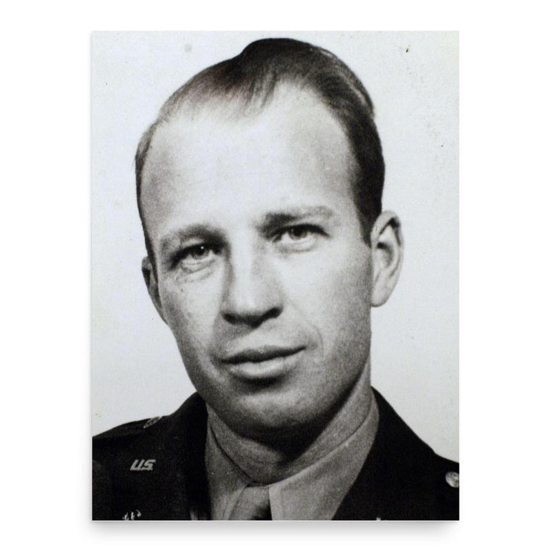 Frank Olson poster print, in size 18x24 inches.