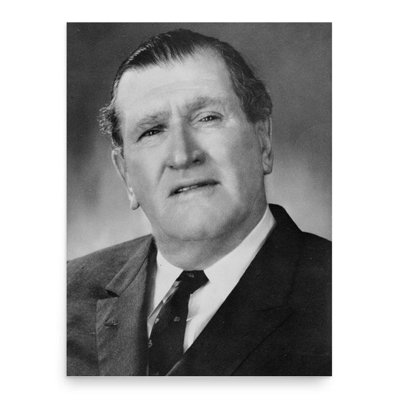 Frank Packer poster print, in size 18x24 inches.