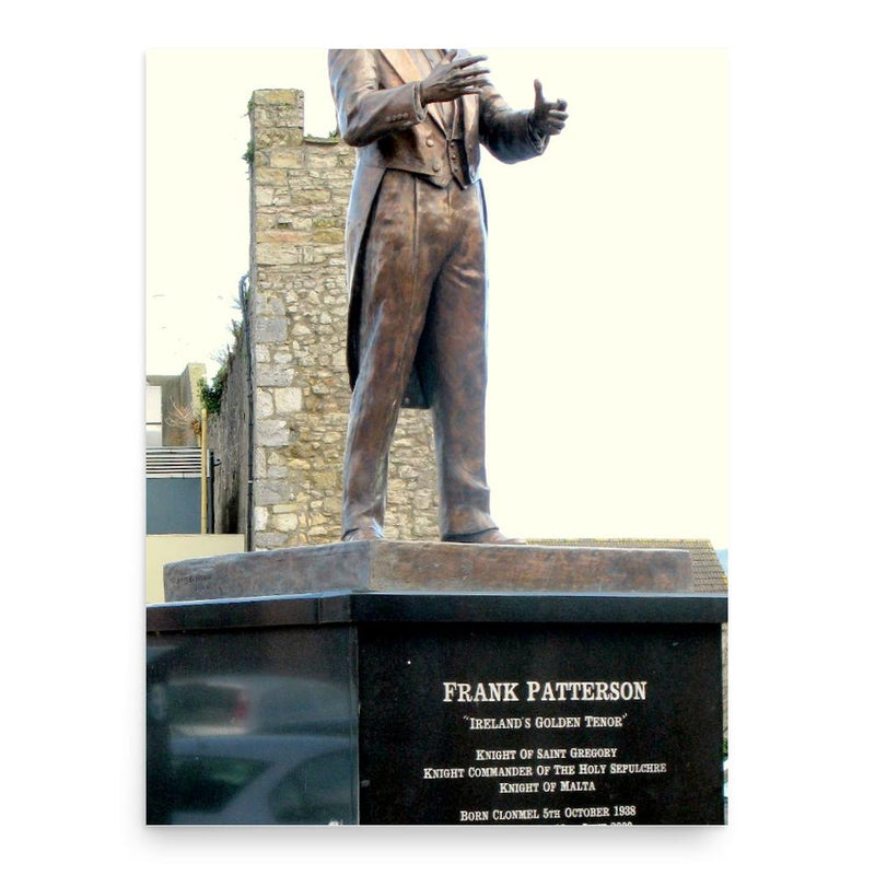 Frank Patterson poster print, in size 18x24 inches.