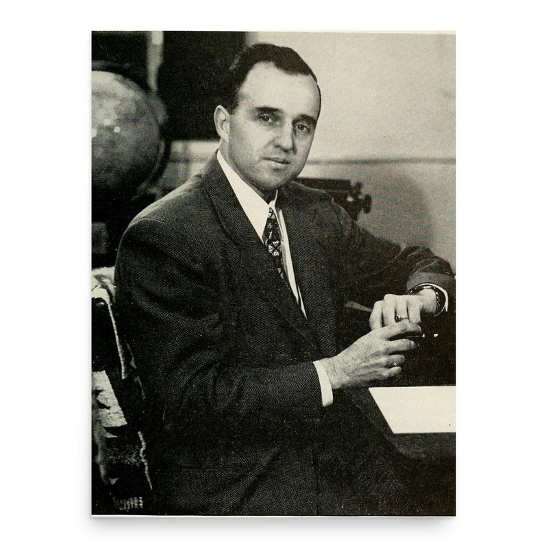 Frank Peabody poster print, in size 18x24 inches.