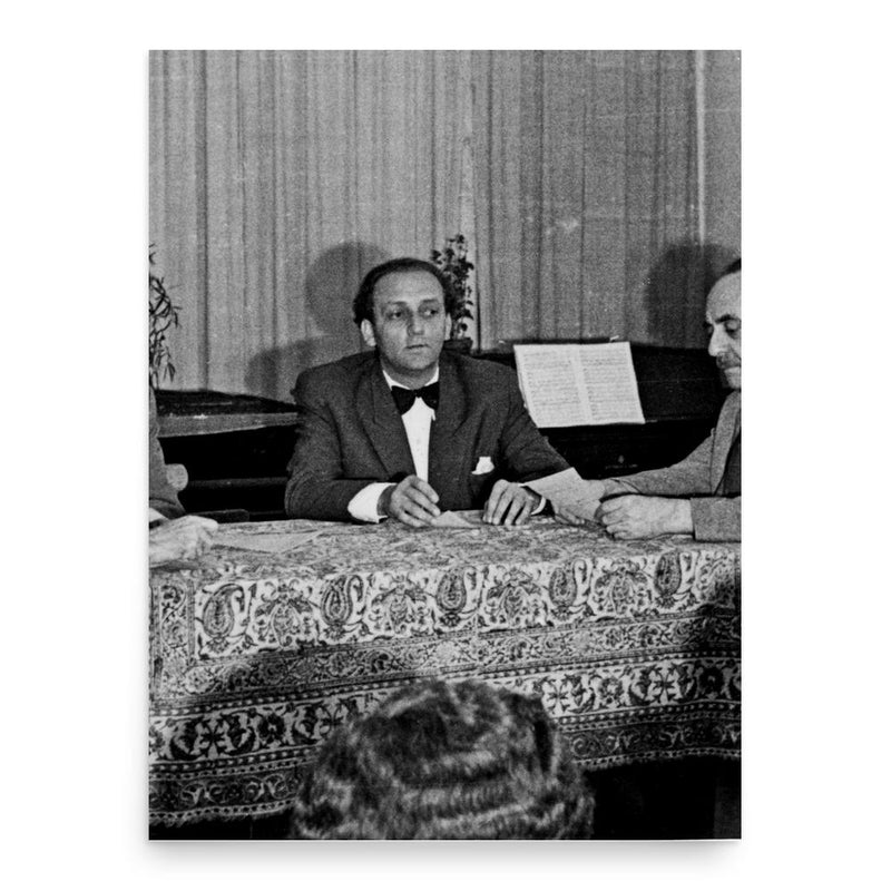 Frank Pelleg poster print, in size 18x24 inches.