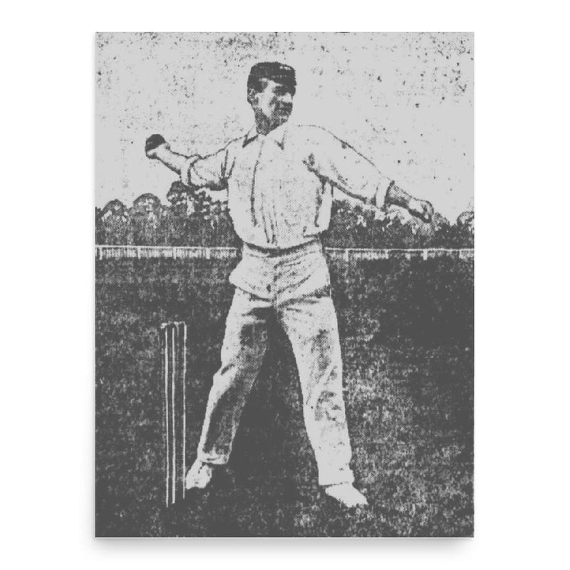 Frank Pitcher poster print, in size 18x24 inches.