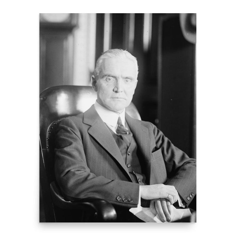 Frank Polk poster print, in size 18x24 inches.