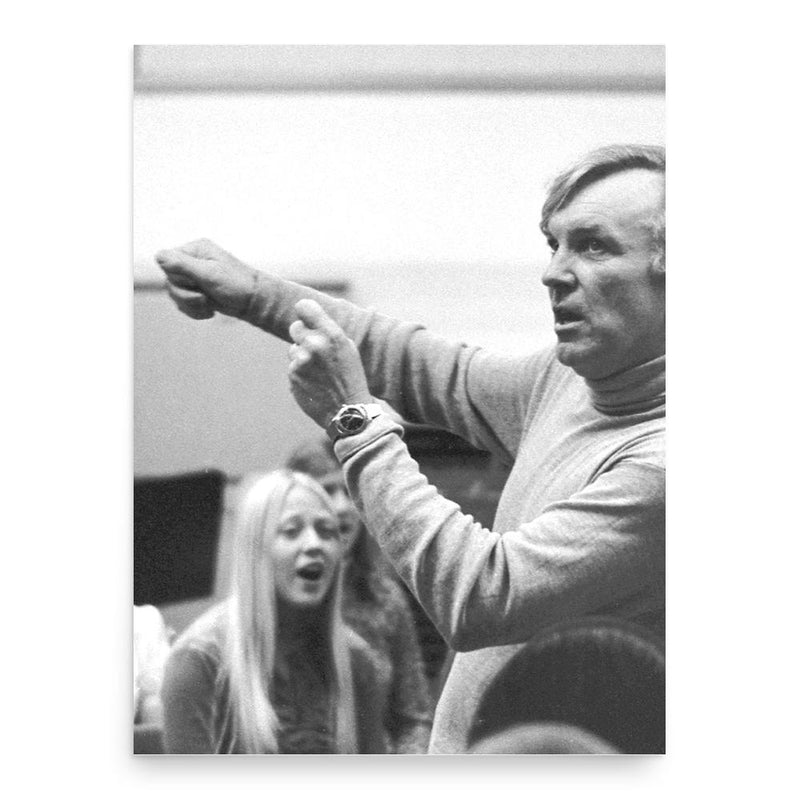 Frank Pooler poster print, in size 18x24 inches.