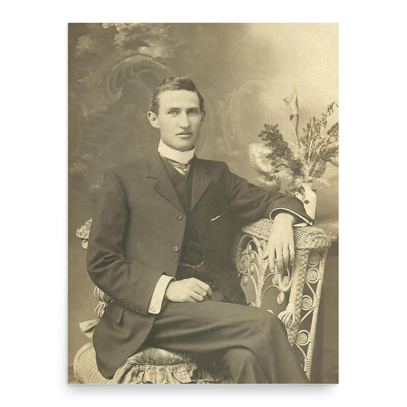 Frank Riethmuller poster print, in size 18x24 inches.