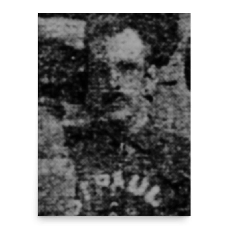 Frank Ringo poster print, in size 18x24 inches.