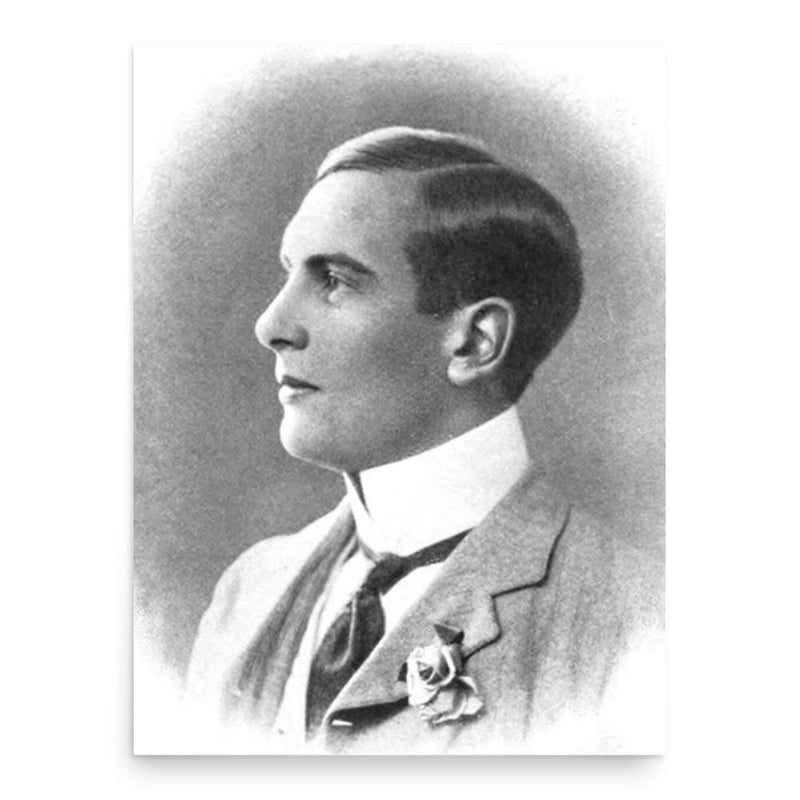 Frank Riseley poster print, in size 18x24 inches.