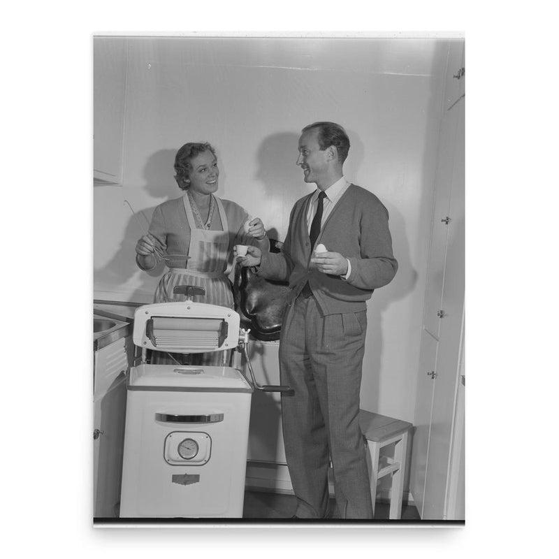 Frank Robert poster print, in size 18x24 inches.