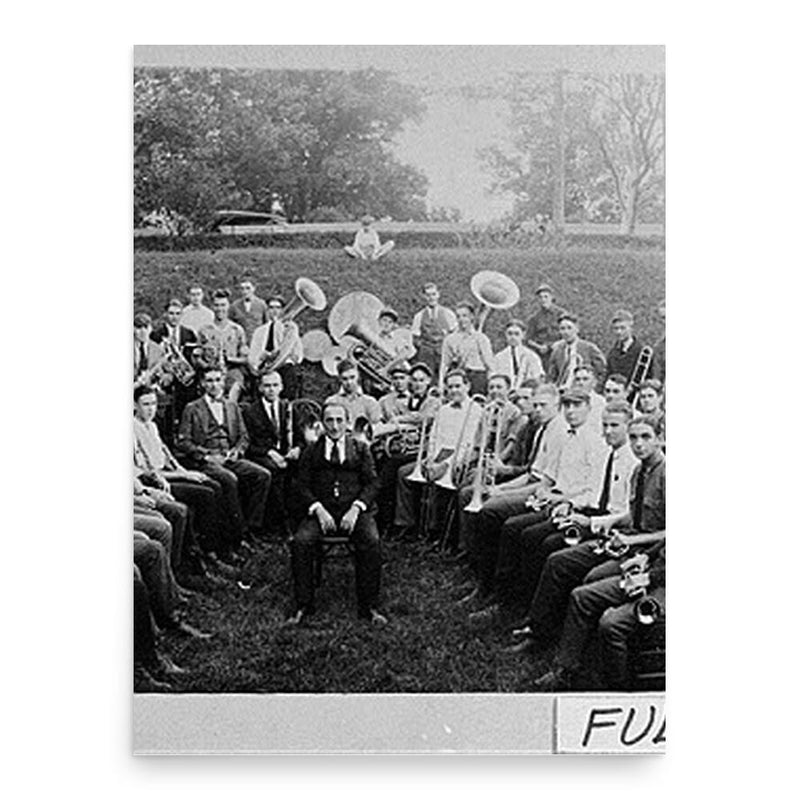 Frank Roman poster print, in size 18x24 inches.