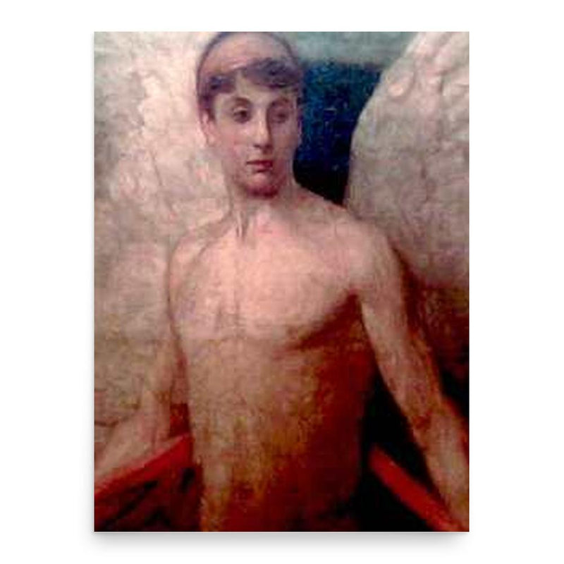 Frank Saldo poster print, in size 18x24 inches.