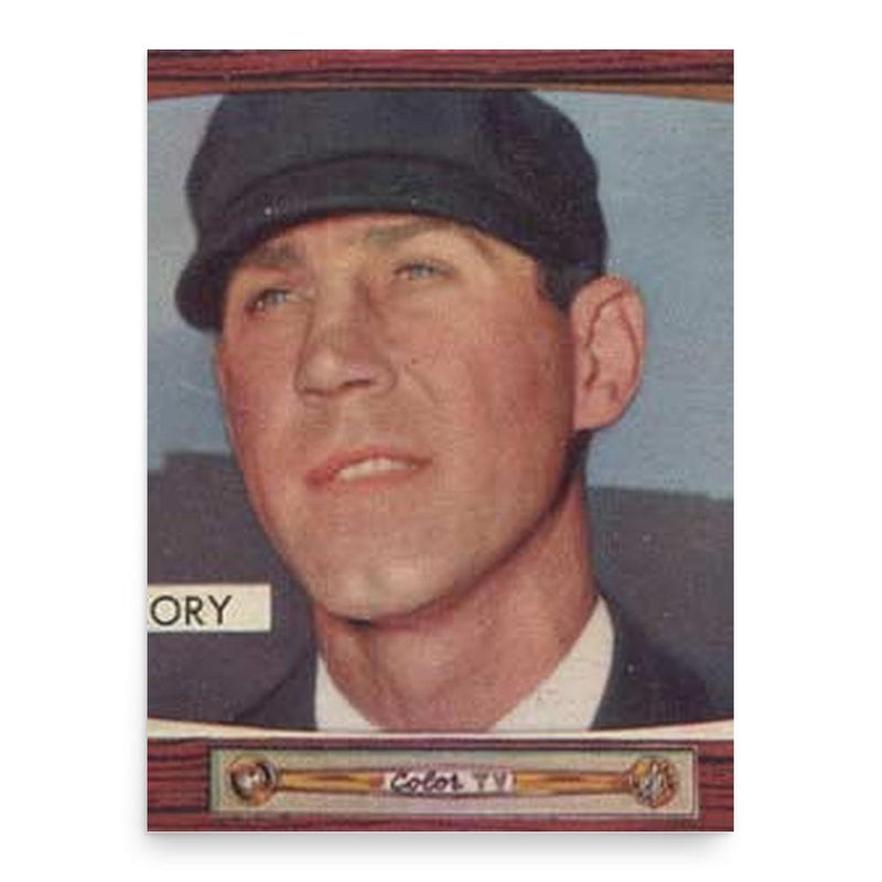 Frank Secory poster print, in size 18x24 inches.