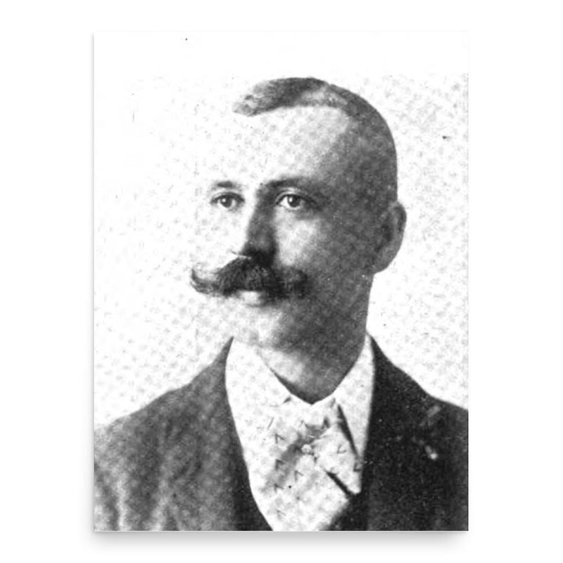 Frank Shaver Allen poster print, in size 18x24 inches.