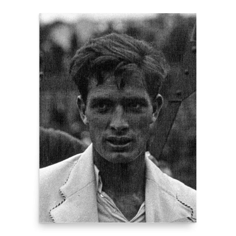 Frank Shields poster print, in size 18x24 inches.