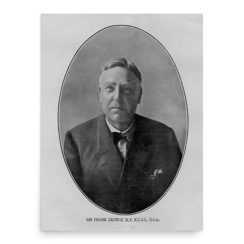 Frank Sly poster print, in size 18x24 inches.