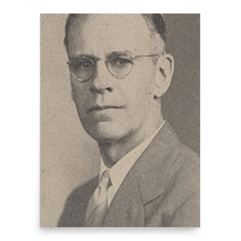 Frank Starkey poster print, in size 18x24 inches.