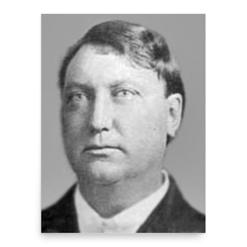 Frank Steunenberg poster print, in size 18x24 inches.