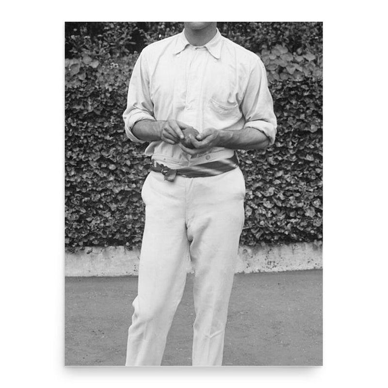 Frank Tarrant poster print, in size 18x24 inches.