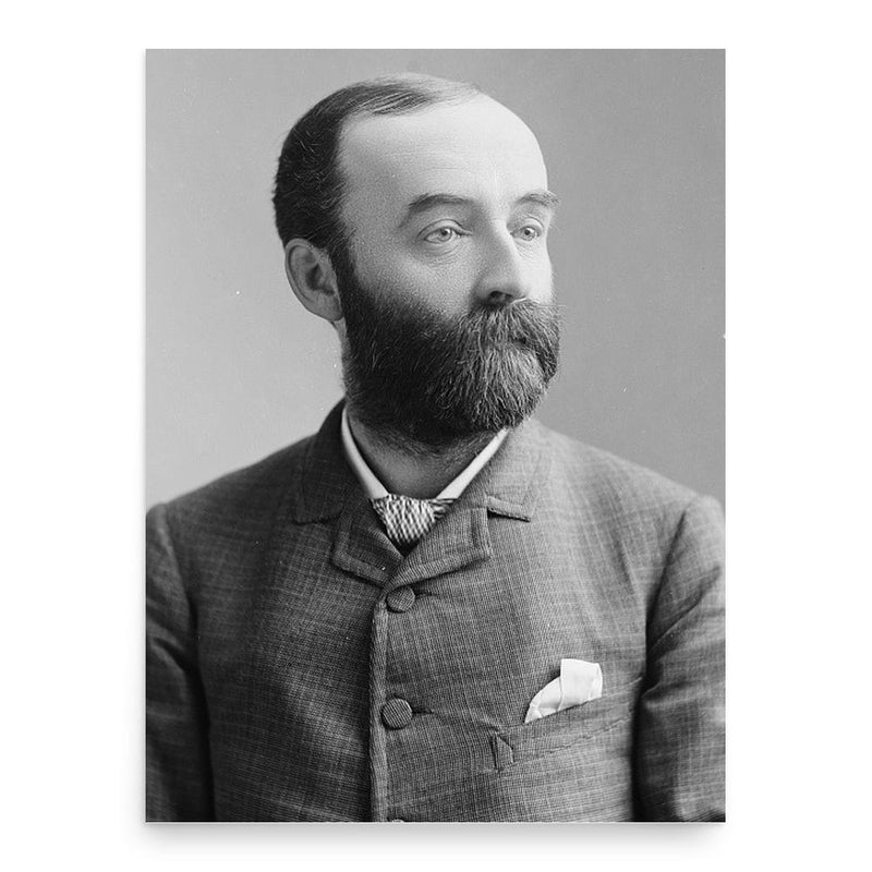 Frank Thomas Shaw poster print, in size 18x24 inches.