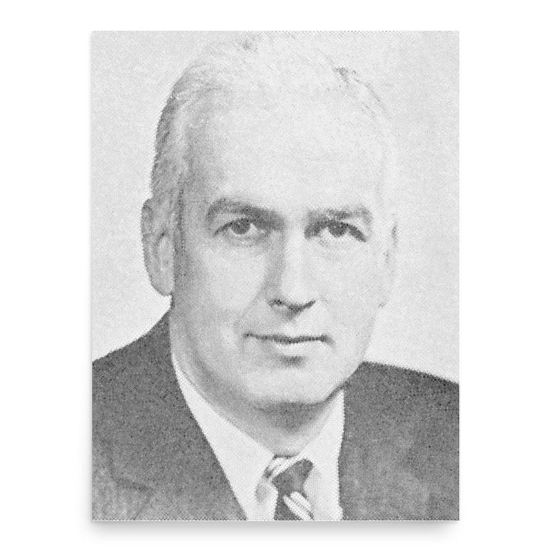 Frank Thompson poster print, in size 18x24 inches.