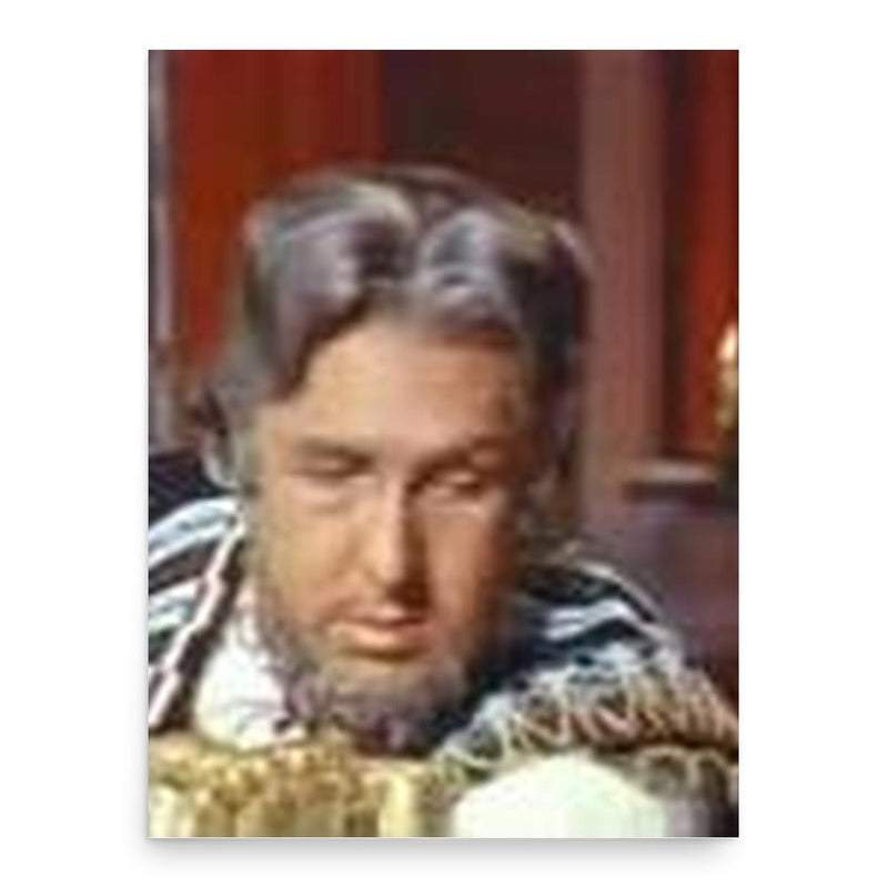 Frank Thring poster print, in size 18x24 inches.