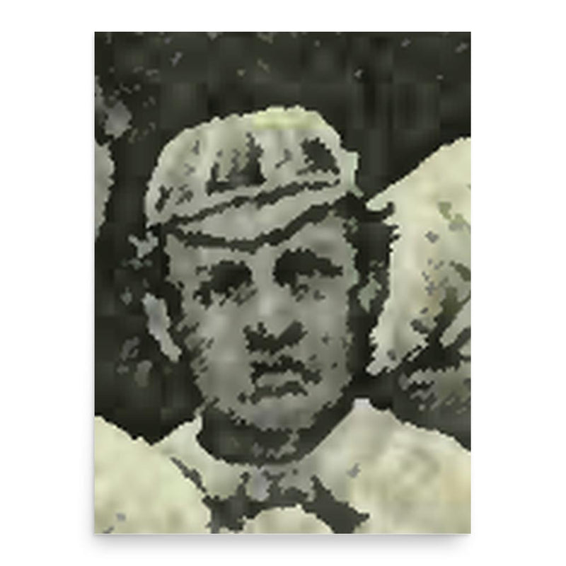 Frank Tobin poster print, in size 18x24 inches.