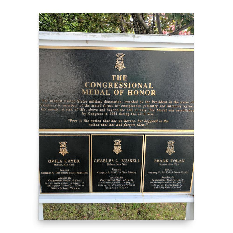 Frank Tolan poster print, in size 18x24 inches.