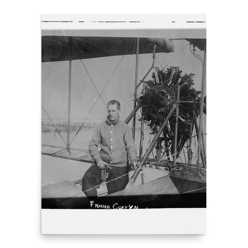 Frank Trenholm Coffyn poster print, in size 18x24 inches.