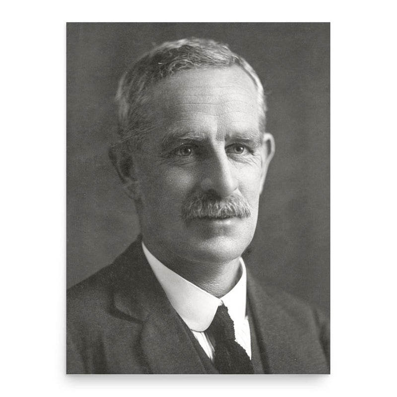 Frank Tudor poster print, in size 18x24 inches.