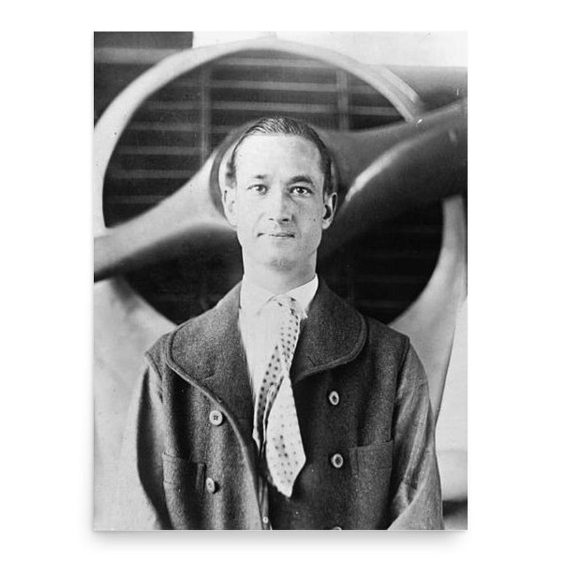 Frank Wead poster print, in size 18x24 inches.