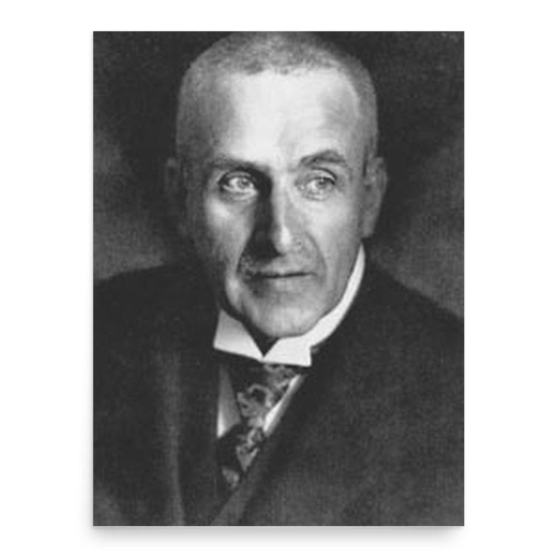 Frank Wedekind poster print, in size 18x24 inches.