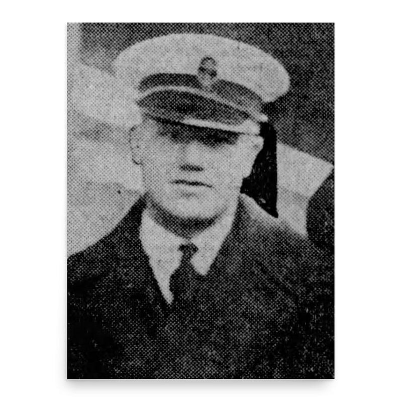 Frank Wickhorst poster print, in size 18x24 inches.