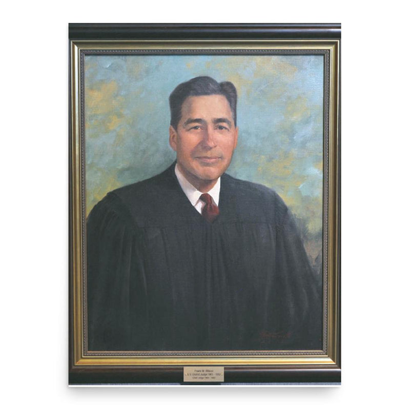 Frank Wiley Wilson poster print, in size 18x24 inches.