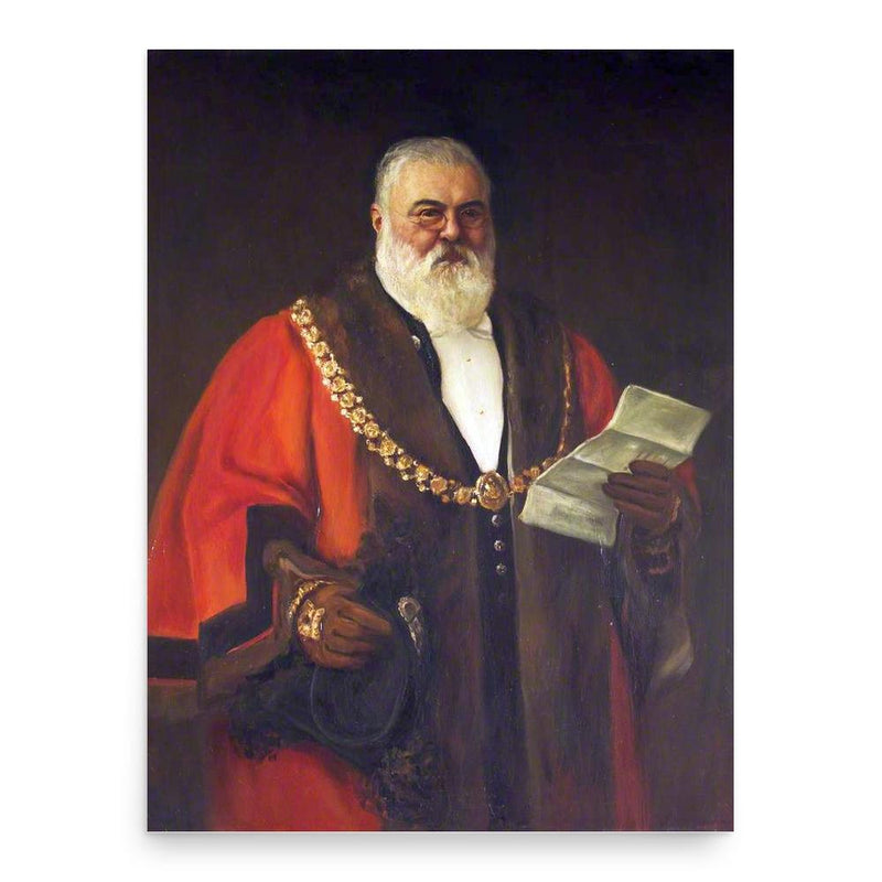 Frank William Wills poster print, in size 18x24 inches.