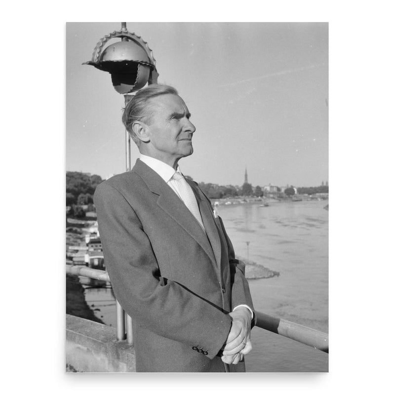 Frank Wisbar poster print, in size 18x24 inches.