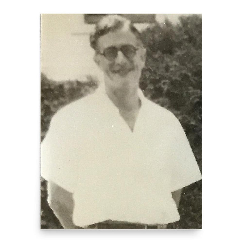 Frank Yates poster print, in size 18x24 inches.