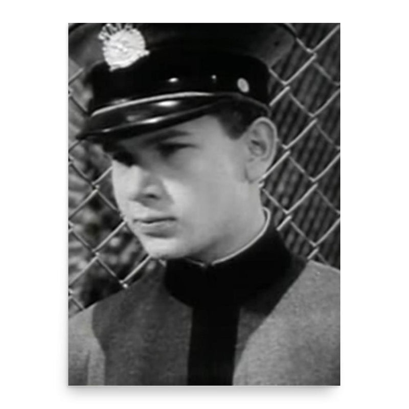 Frankie Thomas poster print, in size 18x24 inches.