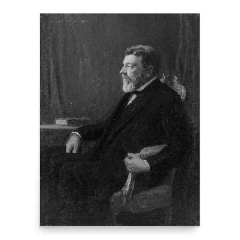 Franklin Hooper poster print, in size 18x24 inches.