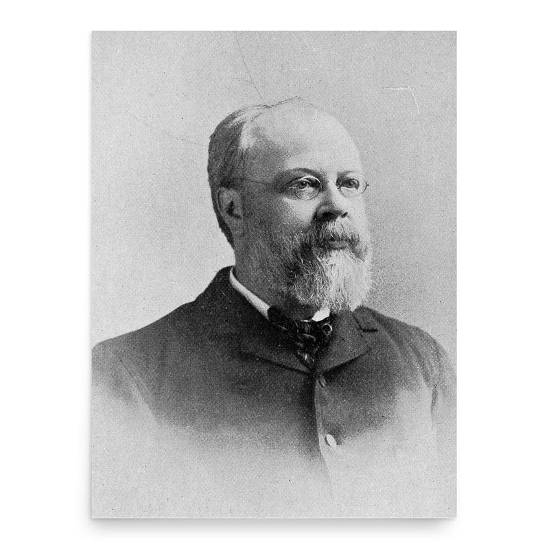 Franklin Leonard Pope poster print, in size 18x24 inches.