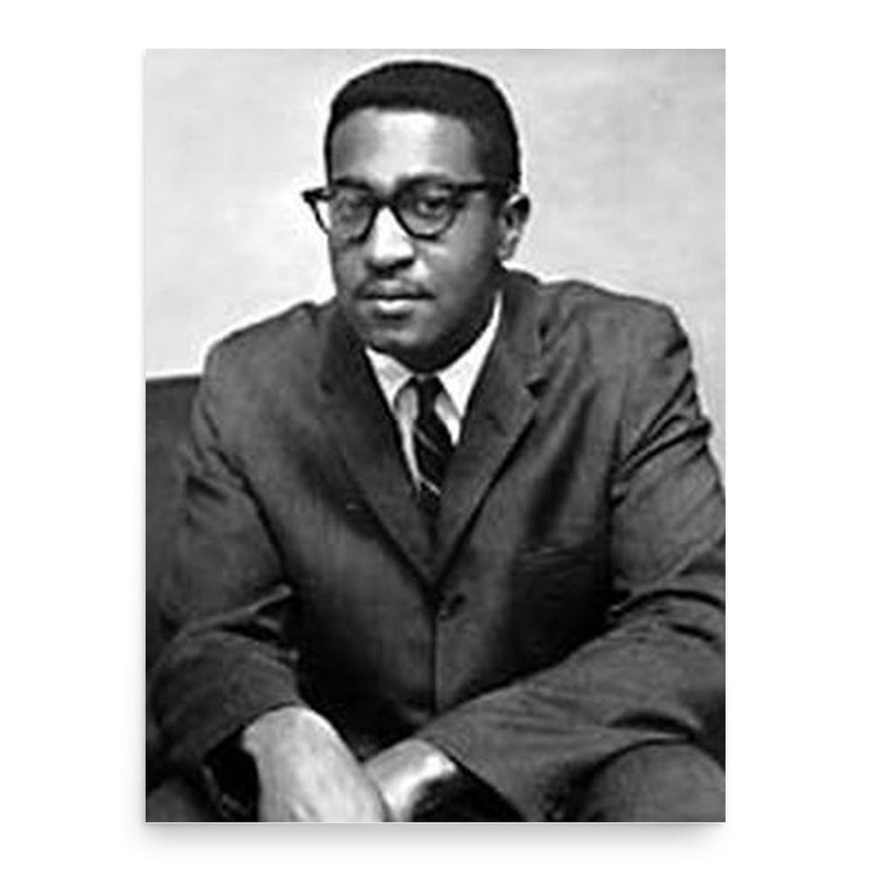 Franklin McCain poster print, in size 18x24 inches.