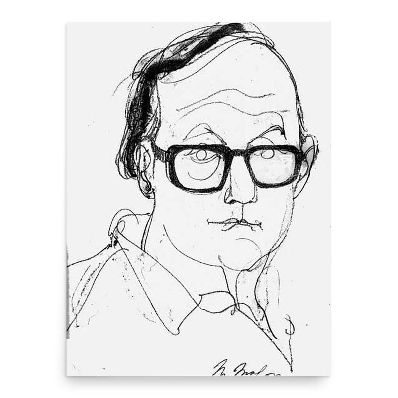 Franklin McMahon poster print, in size 18x24 inches.