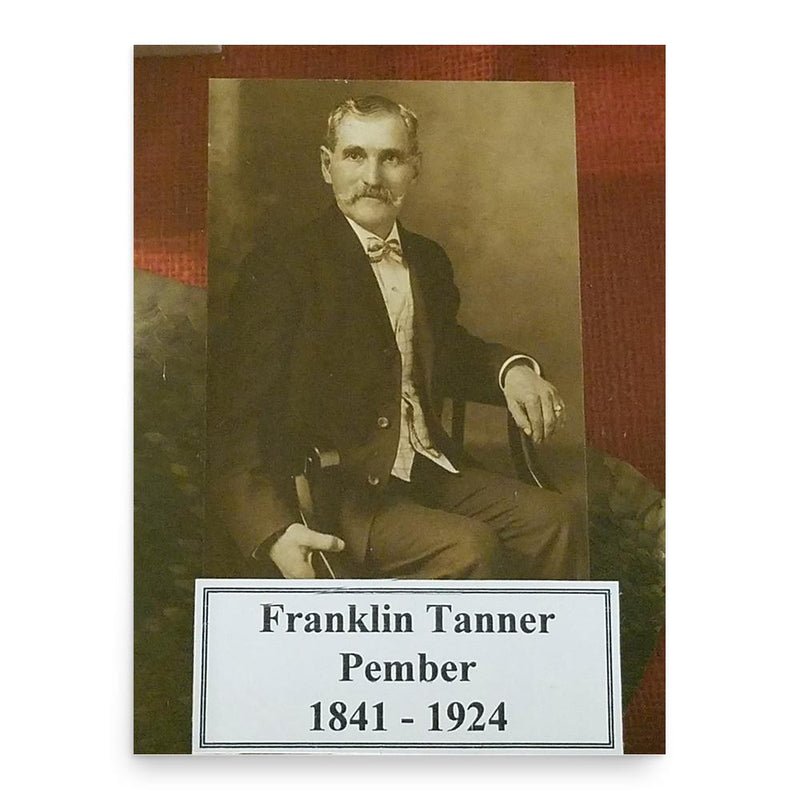 Franklin Tanner Pember poster print, in size 18x24 inches.