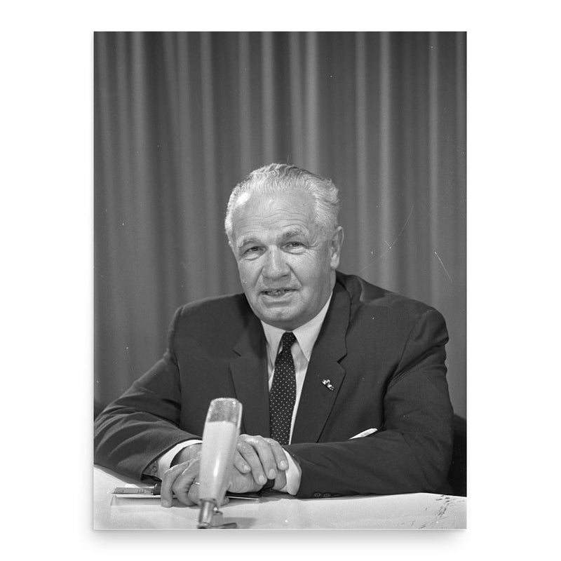 Frans-Jozef van Thiel poster print, in size 18x24 inches.