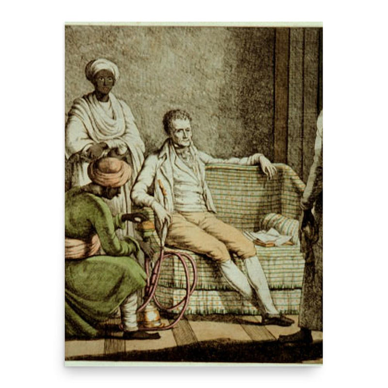 Frans Balthazar Solvyns poster print, in size 18x24 inches.