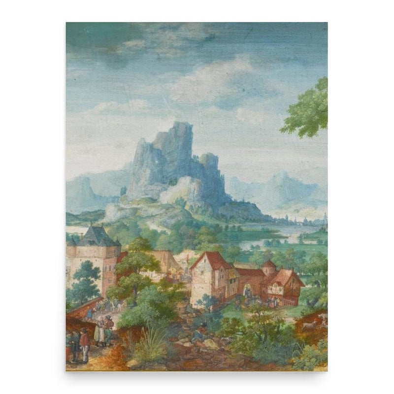 Frans Boels poster print, in size 18x24 inches.