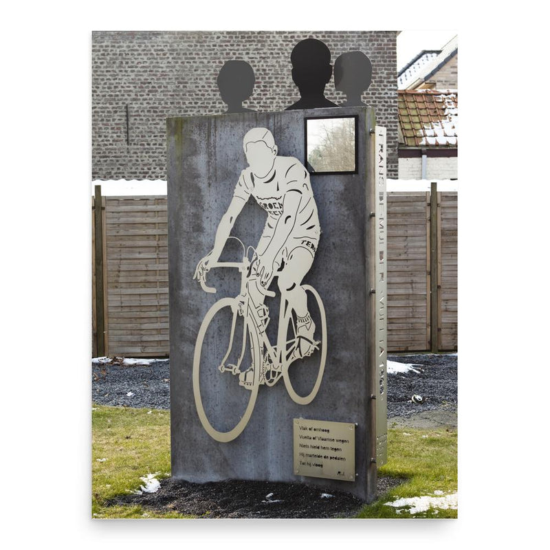 Frans De Mulder poster print, in size 18x24 inches.