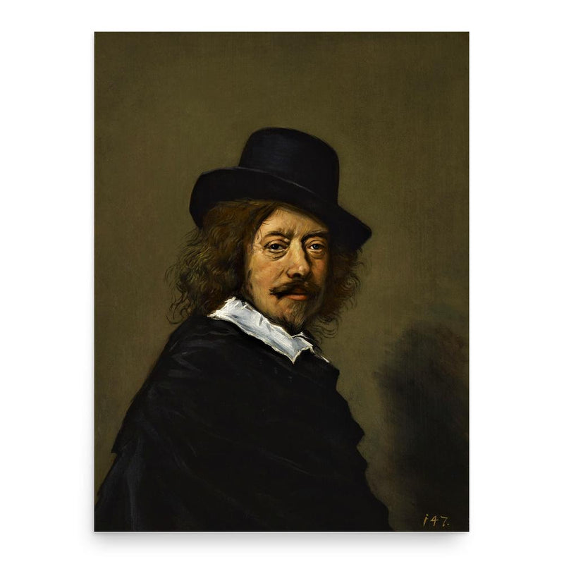 Frans Hals poster print, in size 18x24 inches.