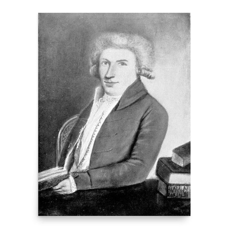 Frans Jacob Otto Boijmans poster print, in size 18x24 inches.