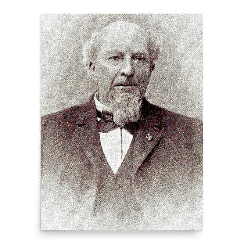 Frans Julius Johan van Eysinga poster print, in size 18x24 inches.