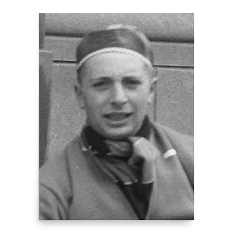 Frans Schoubben poster print, in size 18x24 inches.